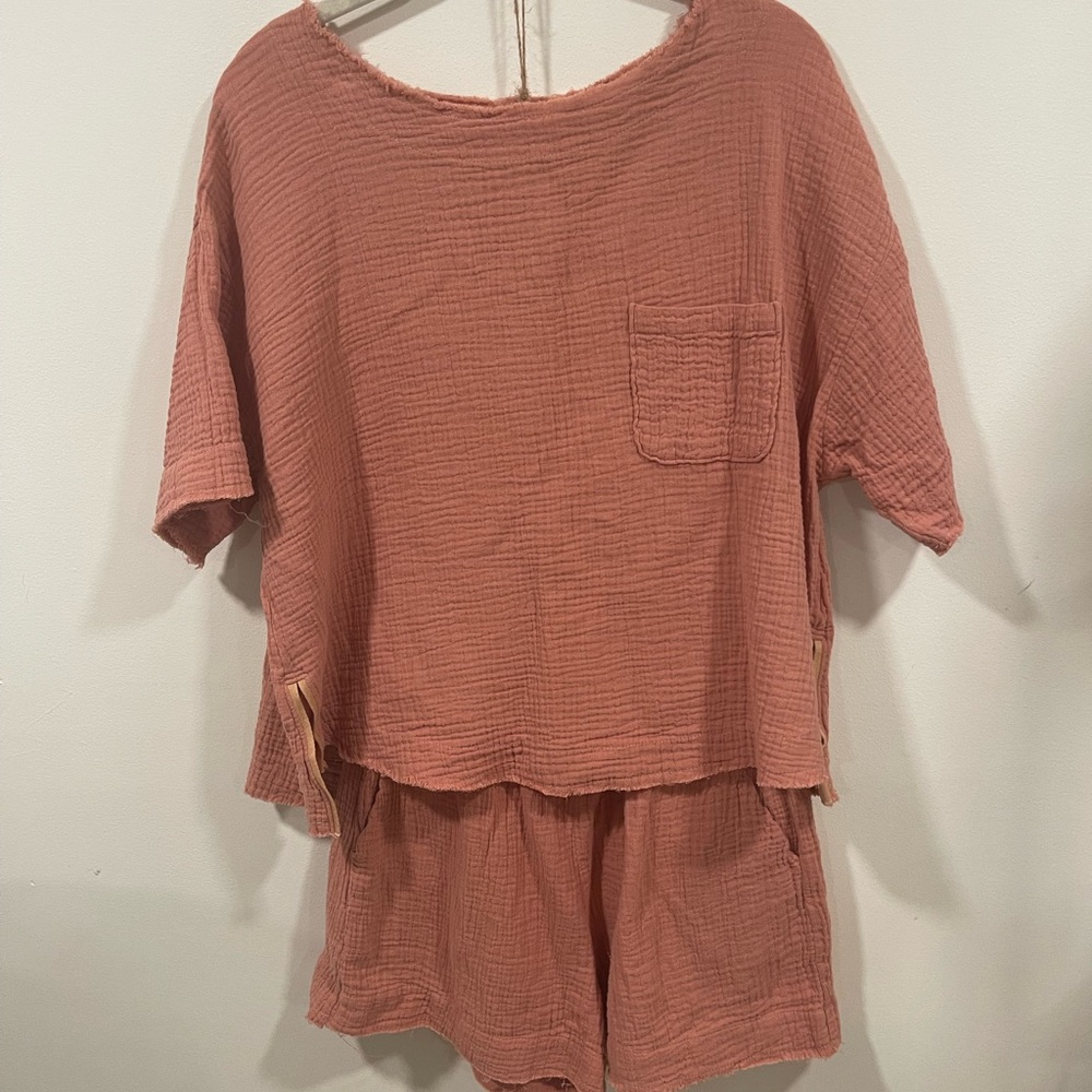 Together Terracotta Textured Ensemble